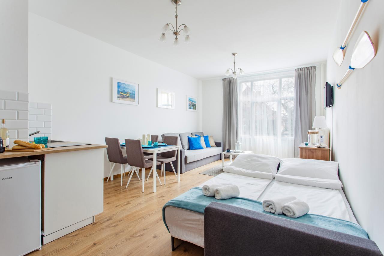 Chrobrego Przy Plazy Lägenhet Sopot Exteriör bild