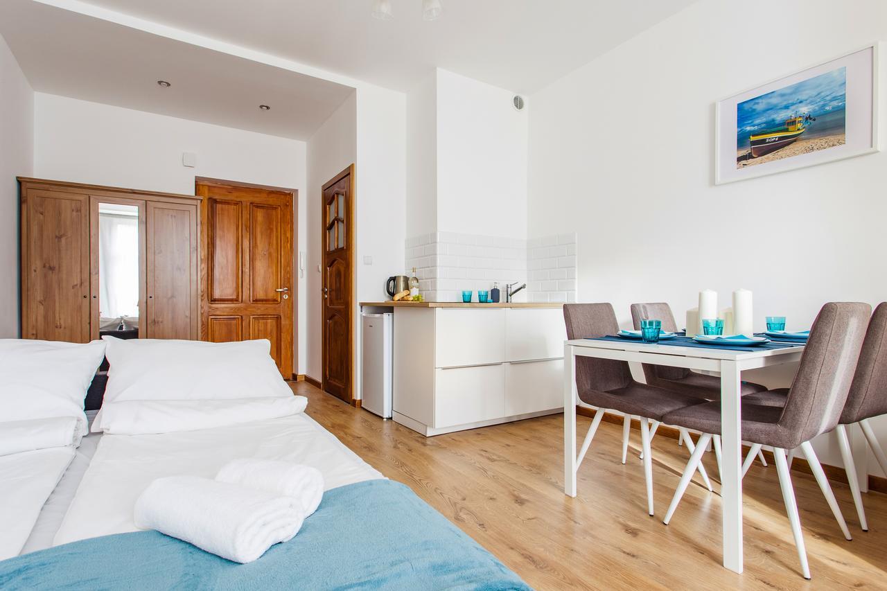Chrobrego Przy Plazy Lägenhet Sopot Exteriör bild
